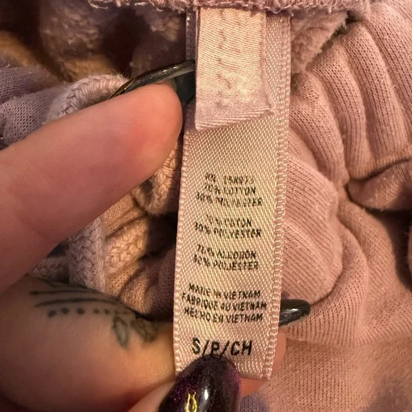 Skims cotton blend fleece classic straight leg sweatpants in dusk - Picture 5 of 10